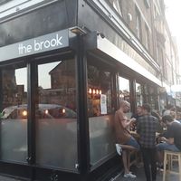 Outside at The Brook in East London
