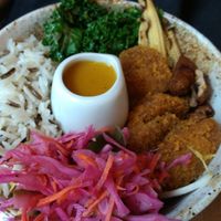 Katsu Buddha bowl at The Brook in East London