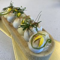 Delicious vegan lemon pie 😋  at Semilla in Santiago