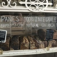 Breads of natural fermentation (mother mass) at Semilla in Santiago