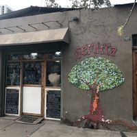 Entry at Semilla in Santiago