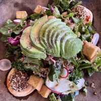 Vivo Salad veganized!  at Vivo Cafe & Restaurant in West Bay
