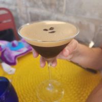 Espresso martini at Vivo Cafe & Restaurant in West Bay
