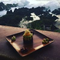 Where can you go to eat with a view like this? Food was delicious and gluten free. at Vivo Cafe & Restaurant in West Bay