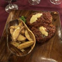 Vegan parm  at Vivo Cafe & Restaurant in West Bay