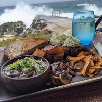Breakfast platter at Vivo Cafe & Restaurant in West Bay