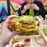 Spicy Cecio Burger  at Flower Burger - Viale Vittorio Veneto in Milan