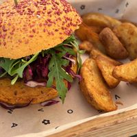 Botanical burger  at Flower Burger - Viale Vittorio Veneto in Milan
