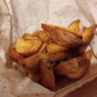 Potato wedges at Flower Burger - Viale Vittorio Veneto in Milan