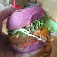 My favorite color at Flower Burger - Viale Vittorio Veneto in Milan