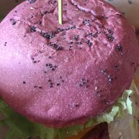 Cherry Bomb burger at Flower Burger - Viale Vittorio Veneto in Milan