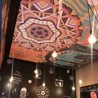 Very nice ambiente 👏🏻 at Flower Burger - Viale Vittorio Veneto in Milan