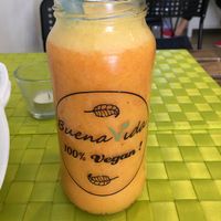 delicious drink at BuenaVida Vegan in Tenerife