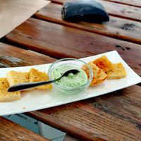 The Aioli was gorgeous... You don't have to order, it comes as a little appetizer at BuenaVida Vegan in Tenerife