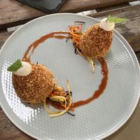 Arancini   at BuenaVida Vegan in Tenerife