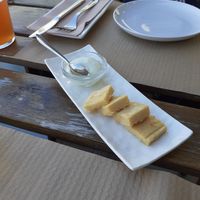 Chickpeas "Omlette" at BuenaVida Vegan in Tenerife