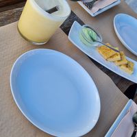 Vegan Omelette (was a free starter) at BuenaVida Vegan in Tenerife