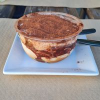 Vegan Tiramisu at BuenaVida Vegan in Tenerife