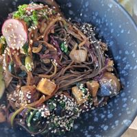 pasta at BuenaVida Vegan in Tenerife