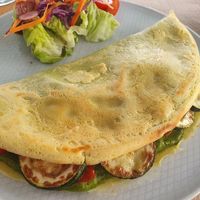 Creppe at BuenaVida Vegan in Tenerife