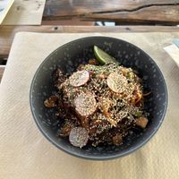 Spaghetti Vietnam  at BuenaVida Vegan in Tenerife