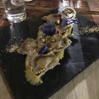 ravioli at BuenaVida Vegan in Tenerife