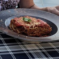 Lasagne was very good at BuenaVida Vegan in Tenerife