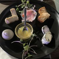 Vegan cheeseboard   at BuenaVida Vegan in Tenerife