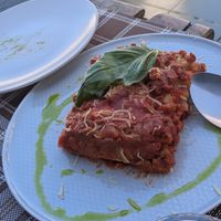 Lasagne at BuenaVida Vegan in Tenerife