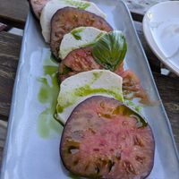 Caprese salad at BuenaVida Vegan in Tenerife