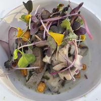 Vegan Ceviche   at BuenaVida Vegan in Tenerife