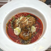 Polpette della nonna   at BuenaVida Vegan in Tenerife