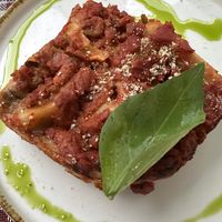 Lasagne  at BuenaVida Vegan in Tenerife