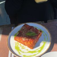 Lasagne at BuenaVida Vegan in Tenerife