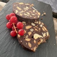 Chocolate Salami   at BuenaVida Vegan in Tenerife