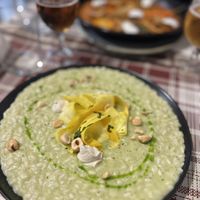 Risotto courgette   at BuenaVida Vegan in Tenerife