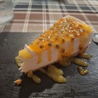 January 2026 - tropical cheesecake at BuenaVida Vegan in Tenerife