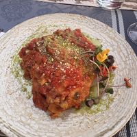 Lasagne  at BuenaVida Vegan in Tenerife