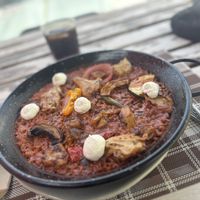 Paella   at BuenaVida Vegan in Tenerife