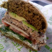 Green Sea yummy layers at BuenaVida Vegan in Tenerife