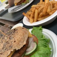 Beyond Burger at BuenaVida Vegan in Tenerife