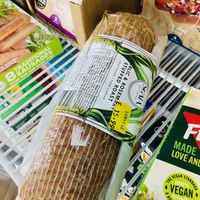 Alternative to Tofurky roast  at Sunrise Organics in Bournemouth