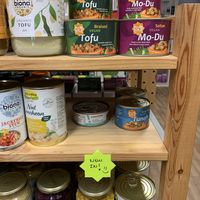 Close up shelf  at Sunrise Organics in Bournemouth