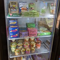 Frozen foods at Sunrise Organics in Bournemouth