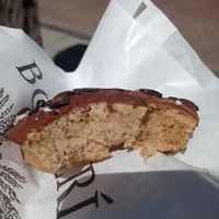 Interior donut de oreo at Toque de Canela in Zaragoza