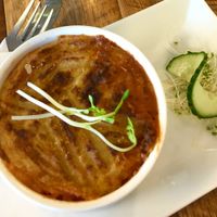 Cottage pie at The Dharma Hub in Frankston