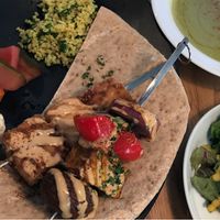 Souvlaki - Tzatziki was good at 8ablish in Tokyo