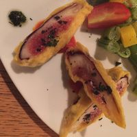 Fried Figs at 8ablish in Tokyo