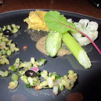 Appetizer plate at 8ablish in Tokyo