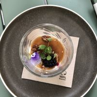 Chestnut yogurt  at Le Potager de Charlotte in Paris